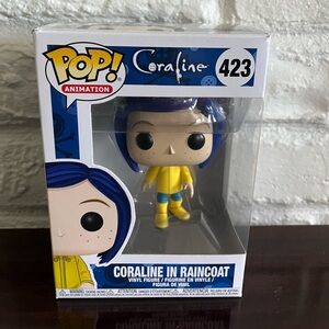 Funko Pop Animation Coraline in Raincoat 4'' Vinyl Action Figure (423)